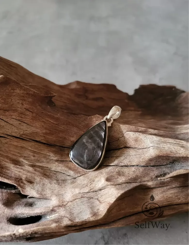 Sudraba kulons “Hiperstēns” № 2